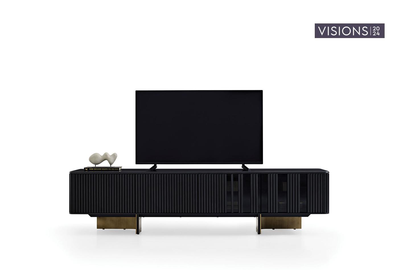 OSAKA TV STAND WITH LEG - MDF SURFACE.. - Image 2