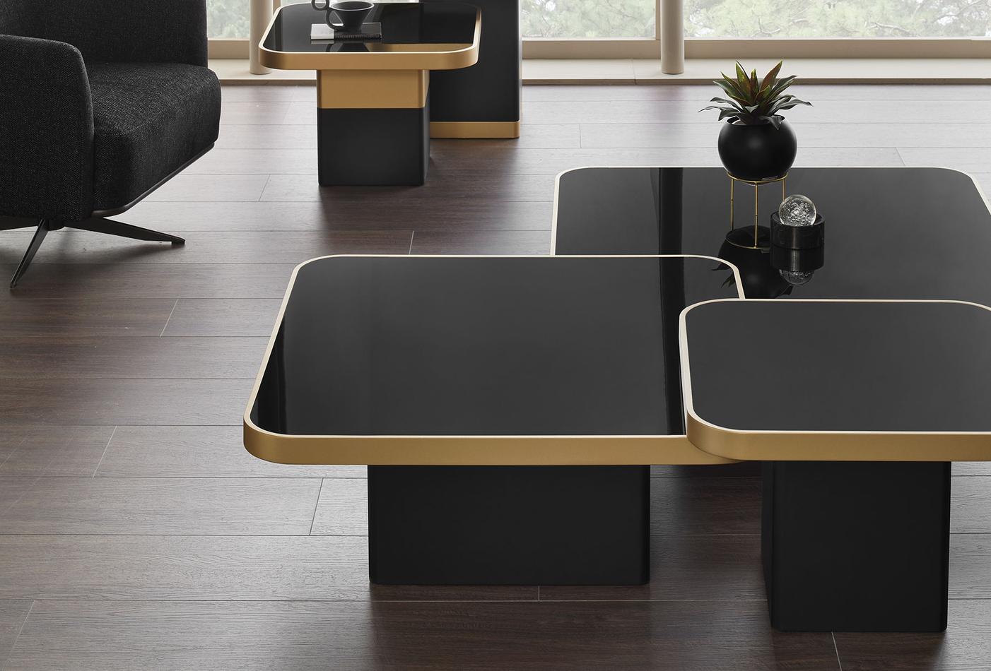 VALIO COFFEE TABLE BLACK (90X90 CM).. - Image 2