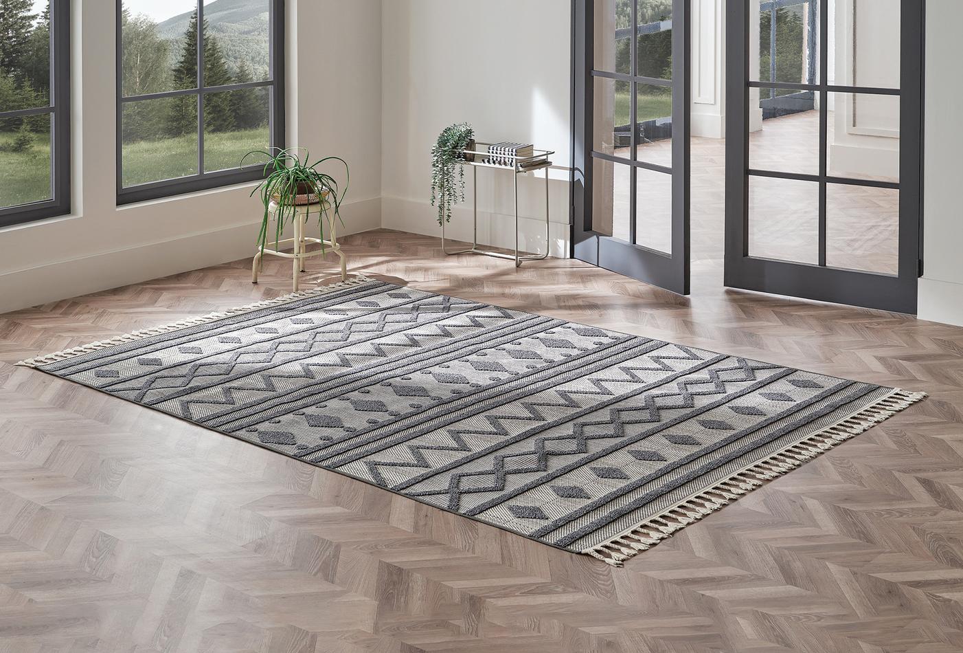 1,60x2,30 Taos Carpet Grey/Beige - Image 2