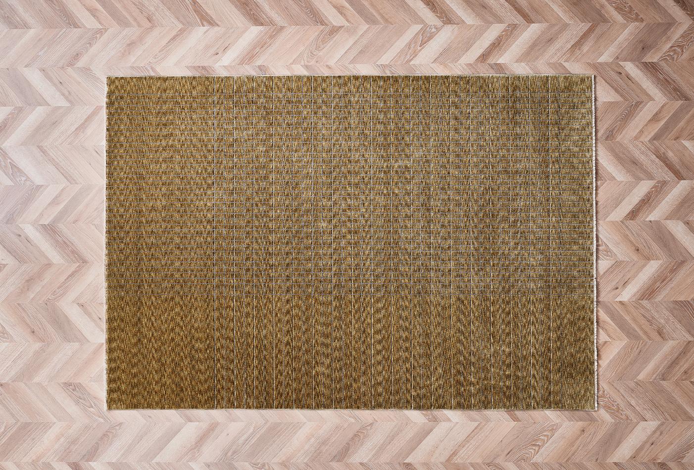 1,60x2,30 Leam Carpet Mustard/Grey - Image 2