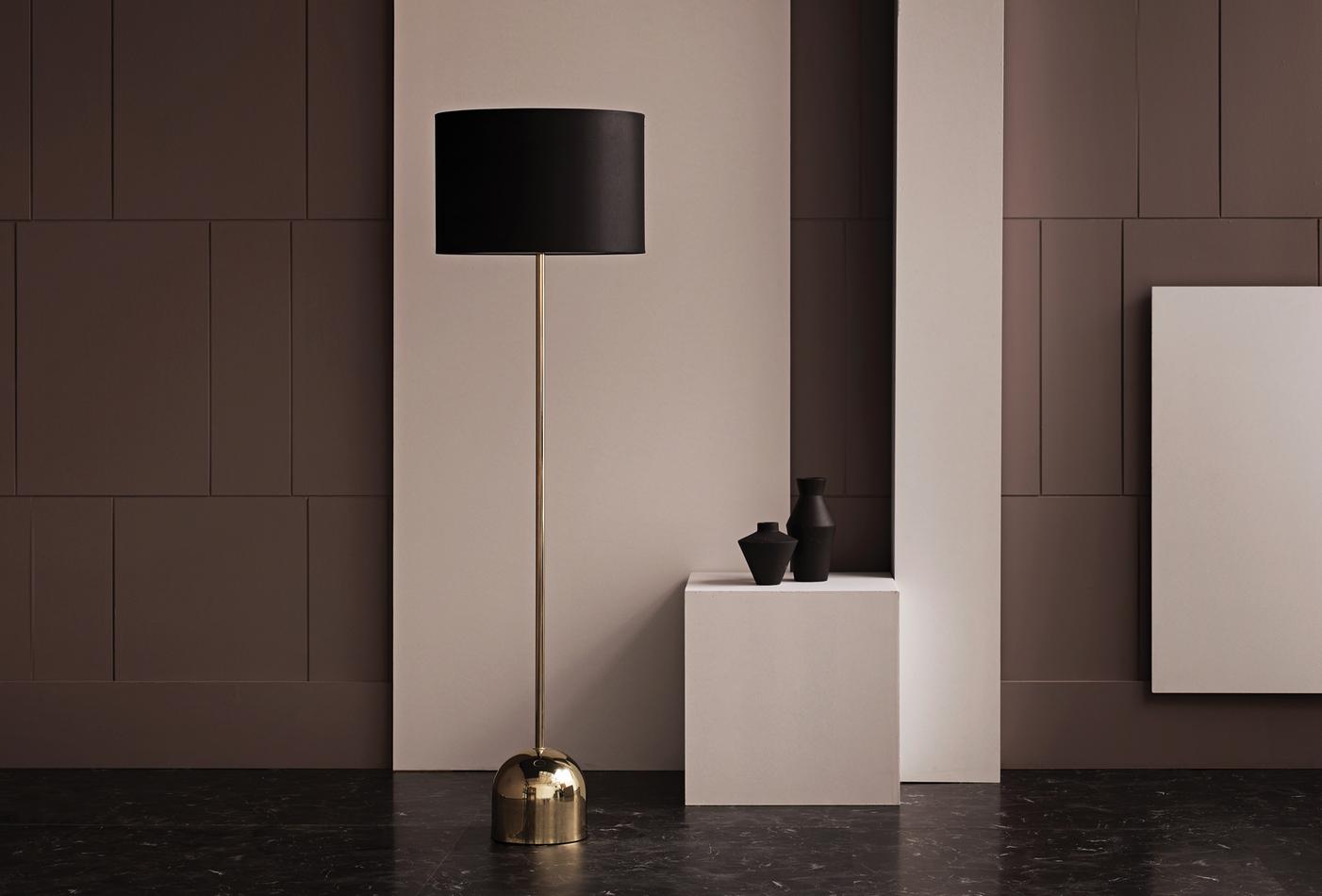 Piero Floor Lamp - Gold&Black - Image 2