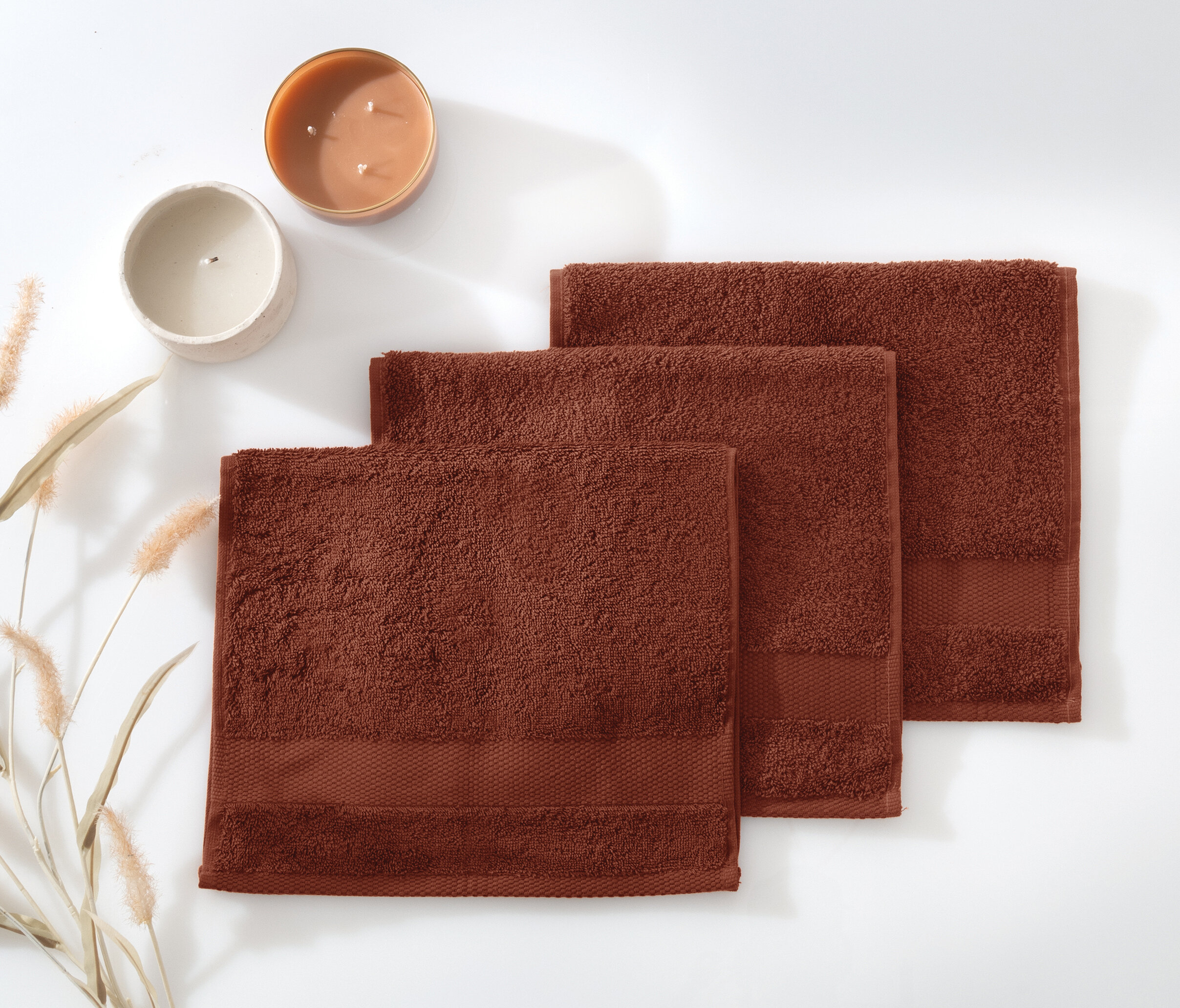 Essentials Guest Towel - Brick Red (30x50 cm) - Image 2