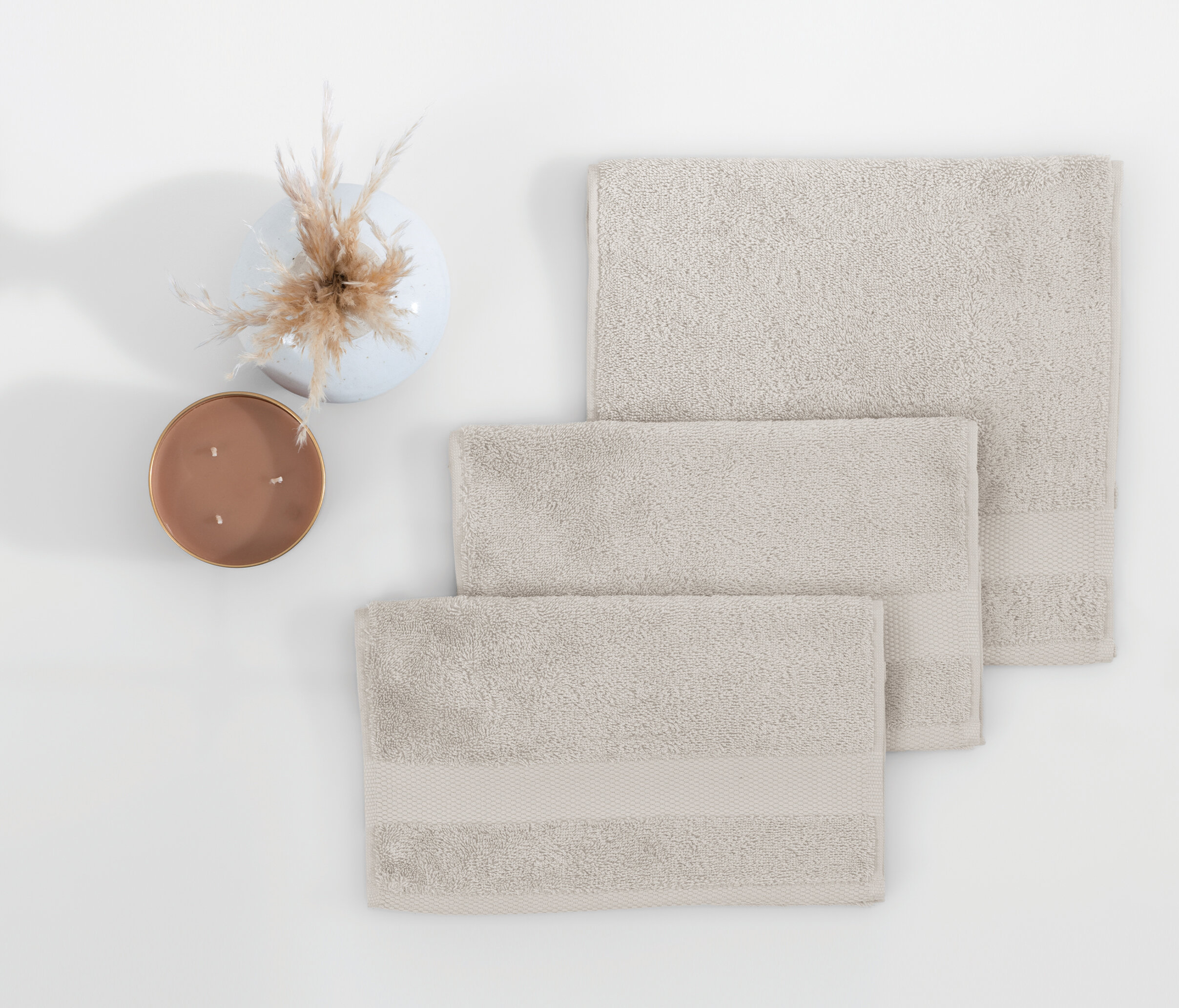 Essentials Guest Towel - Beige (30x50 cm) - Image 2