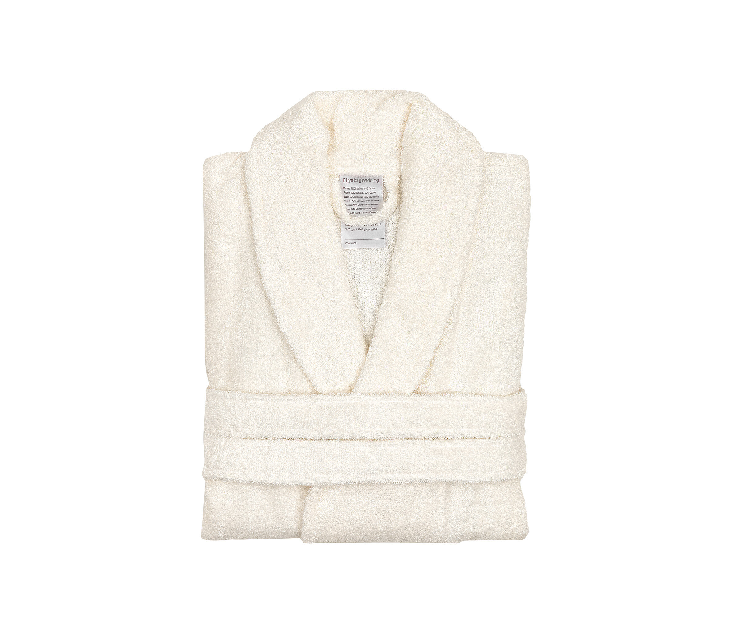 Essentials Bathrobe - Ecru (XL) - Image 2