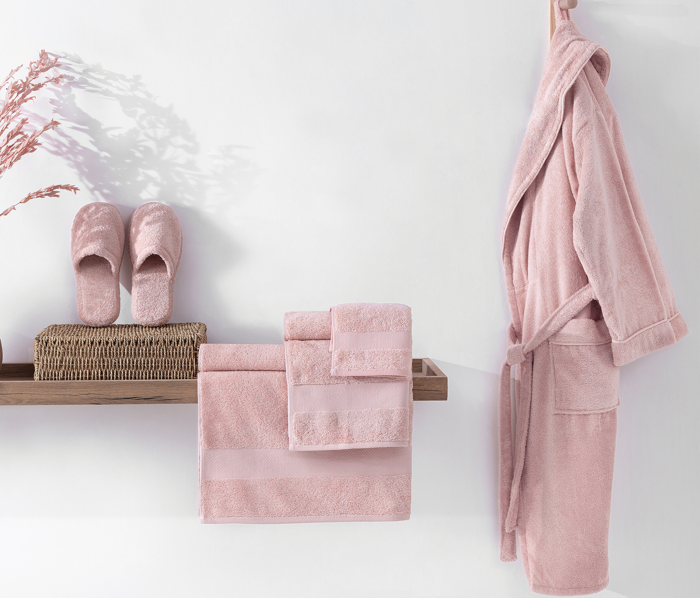 Essentials Bath Towel - Powder (90x150 cm) - Image 2
