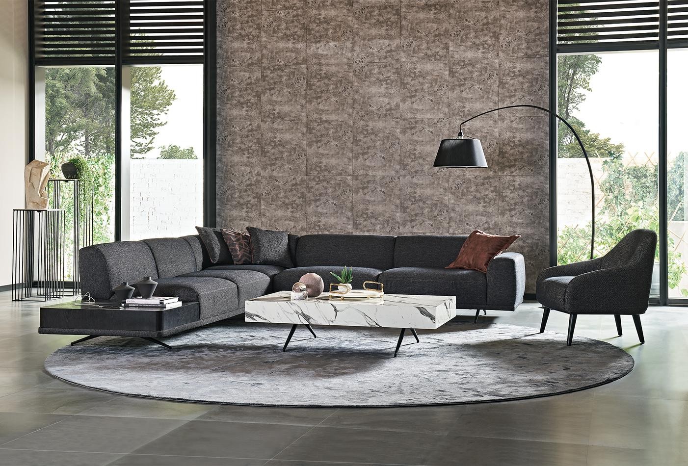 GIORNO CORNER WITH COFFEE TABLE LEFT. - Image 5