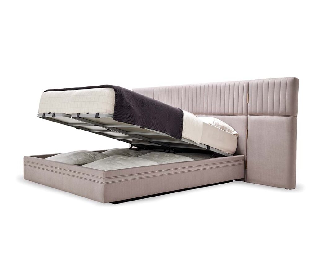 VENEZIA BASE WITH HEADBOARD 180X200 - - GK:10208 SAND AR:101 - Image 4
