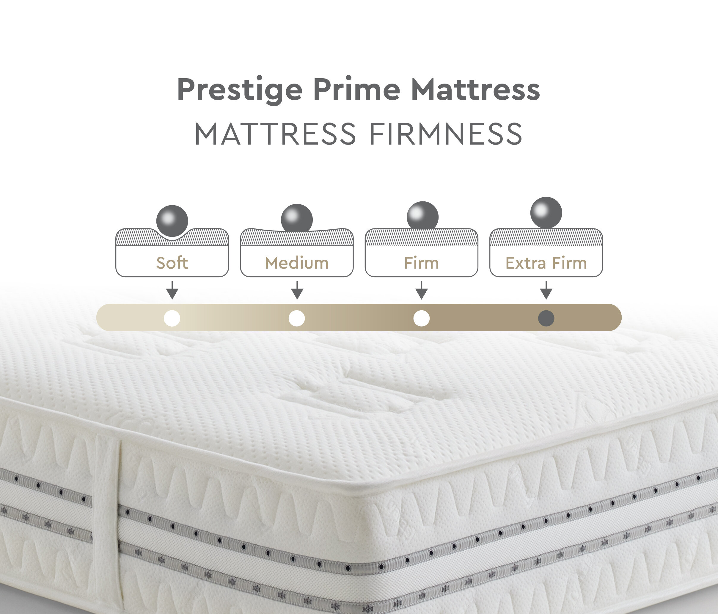 140X200 PRESTIGE PRIME SPRING MATTRESS - Image 5