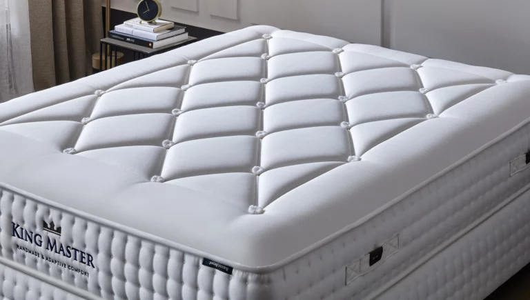 180x200 King Master Hand Made Pocket Spring Mattress - Image 4