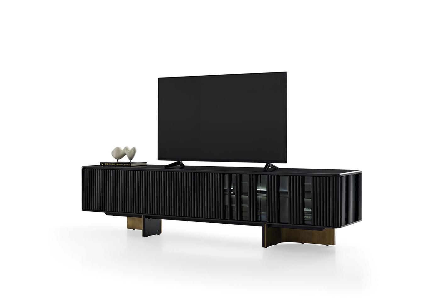 OSAKA TV STAND WITH LEG - MDF SURFACE.. - Image 4