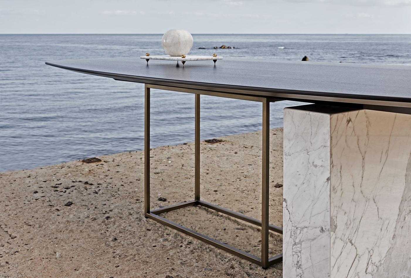 Kartum Dining Table - Marble Leg.. - Image 4
