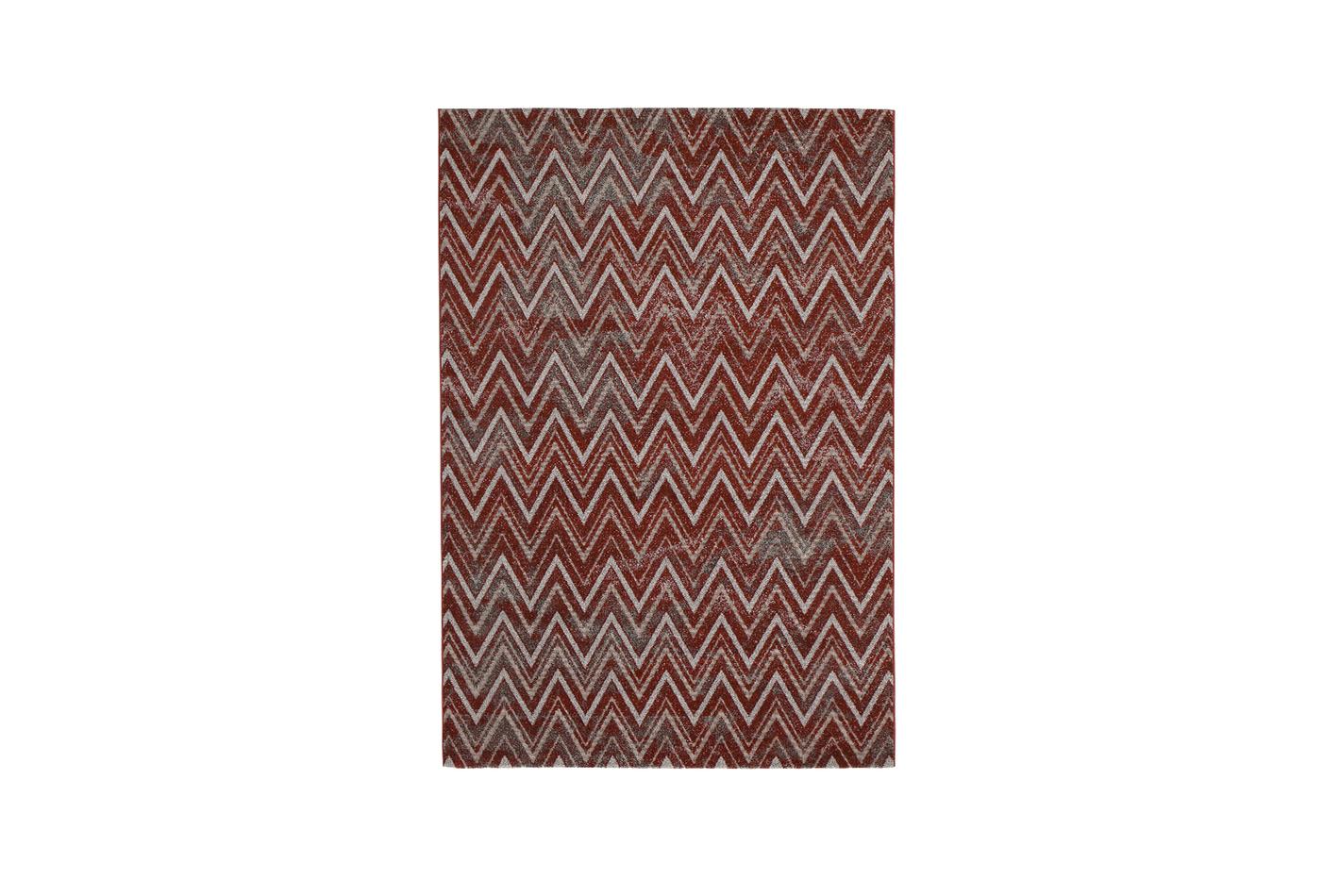 1,60x2,30 Pune Carpet-Red/Beige - Image 4
