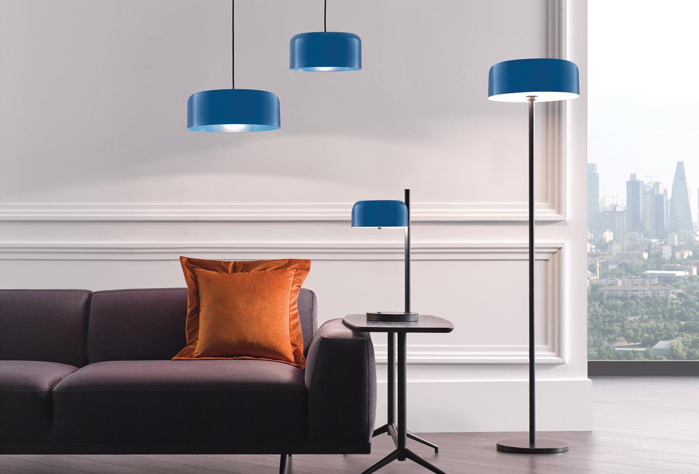 Gio Pendant Lamp Dark Blue - 2 Light - Image 4