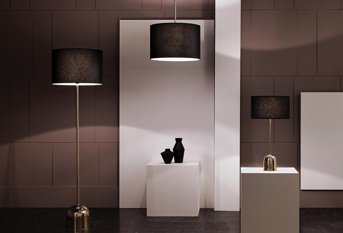 Piero Floor Lamp - Gold&Black - Image 4