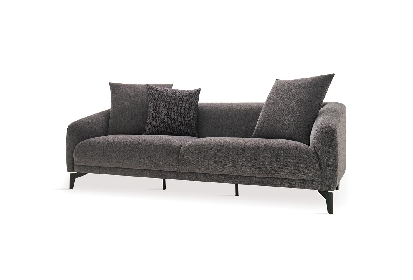 Maison 3 Seater Sofa - 2037 - K2 - 12402 Grey - AR:217 - Image 4