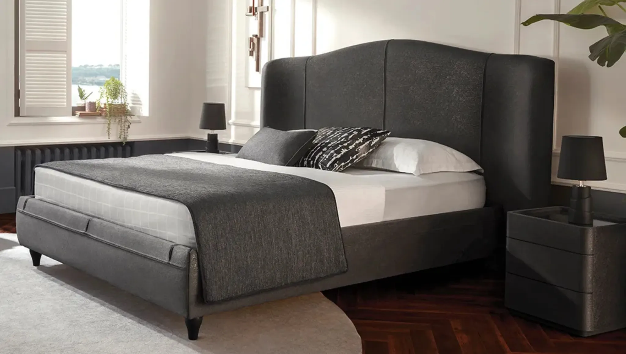 CAMIRA BASE WITH HEADBOARD 160X200 - - GK:33004 - Image 4