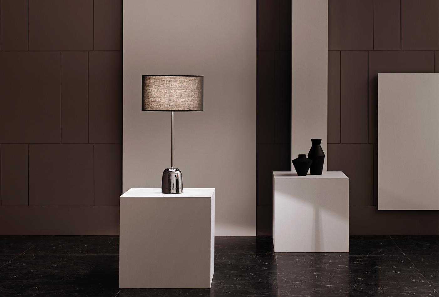 Piero Lampshade - Silver&Dark