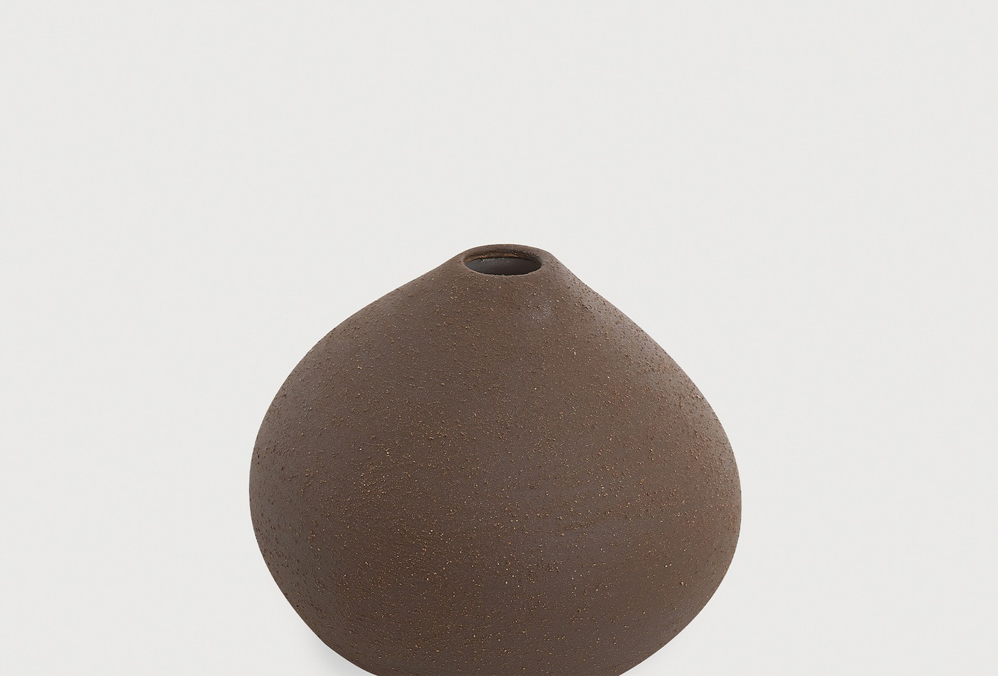 TERRACOTA CERAMIC VASE EH