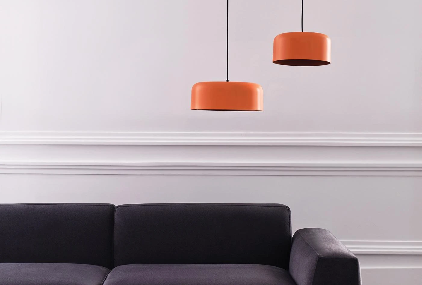 Gio Pendant Lamp Orange - 2 Light