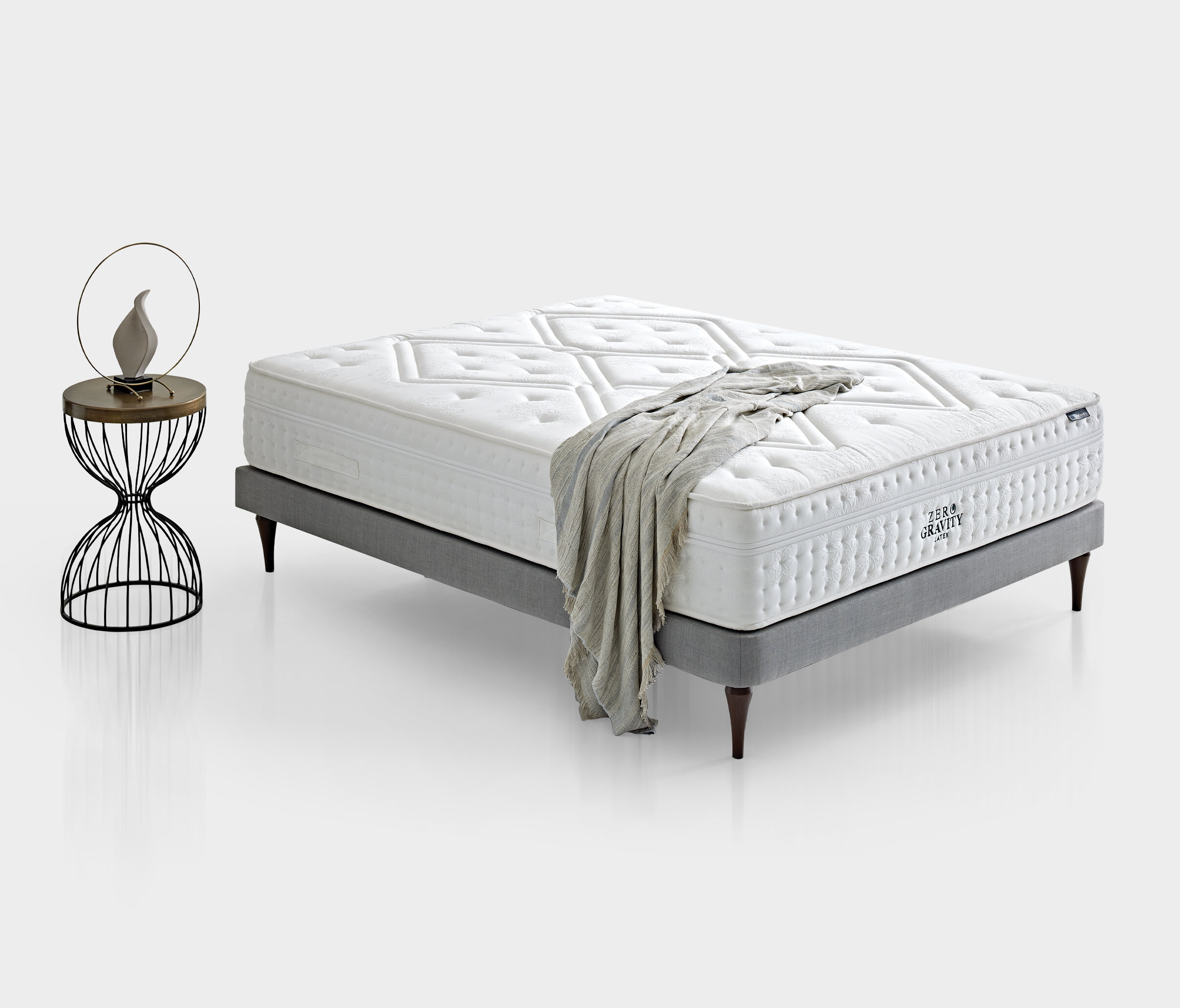 160X200 EU ZERO GRAVITY LATEX POCKET SPRING MATTRESS