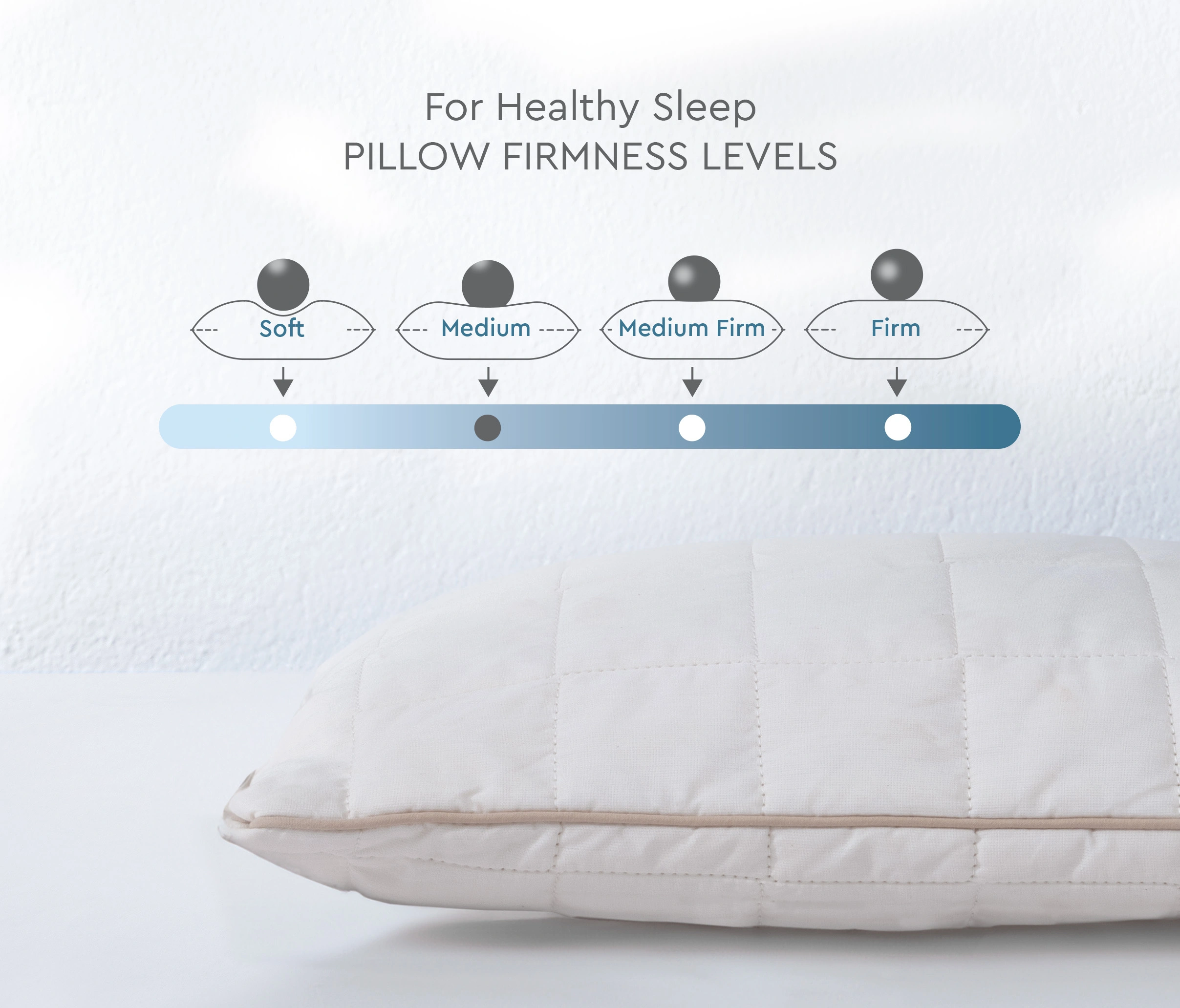 050X070 SOVA ORGANIC COTTON PILLOW 1000 G - Image 4