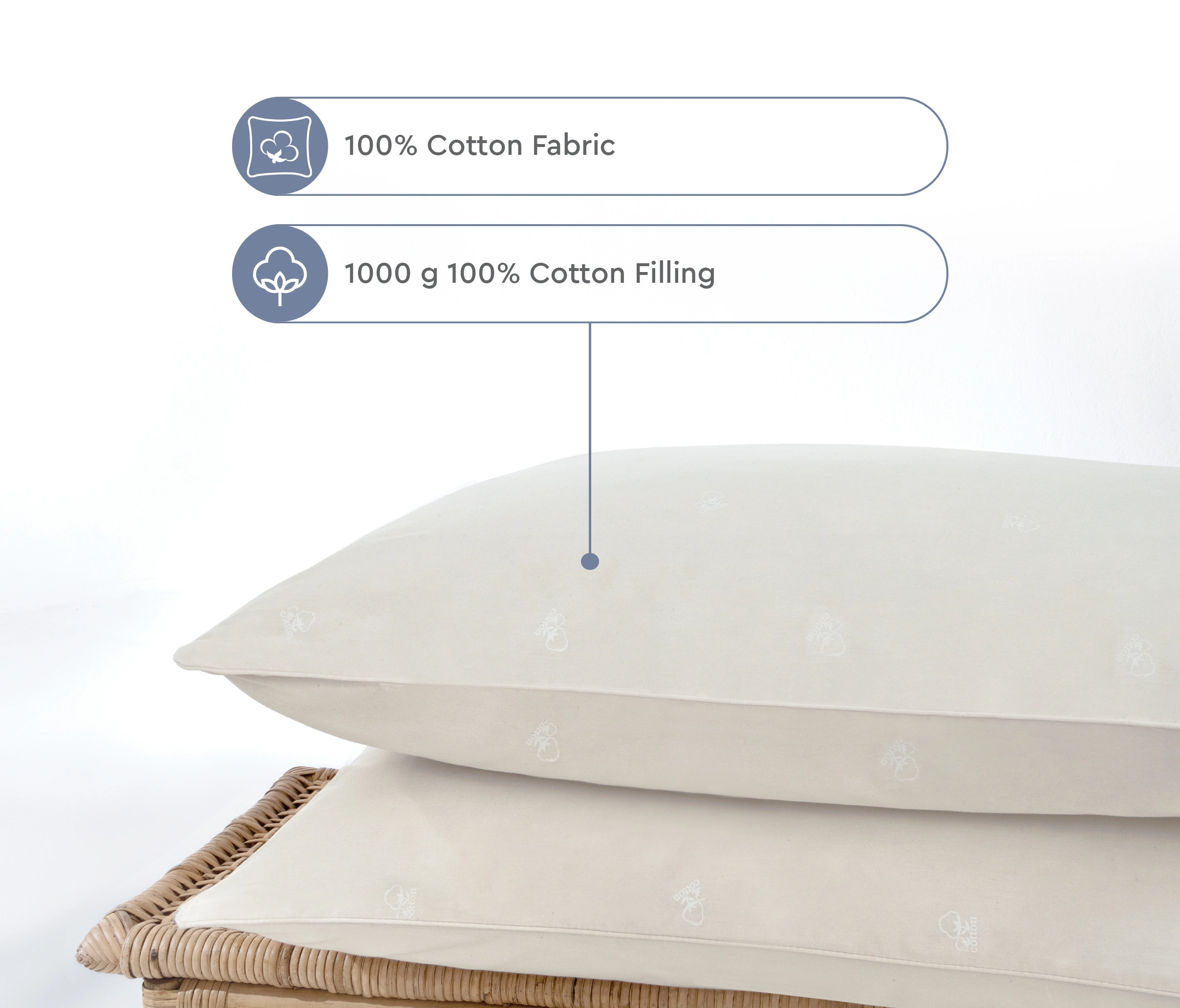 MORBY COTTON PILLOW 1000 GR (50X70) - Image 5