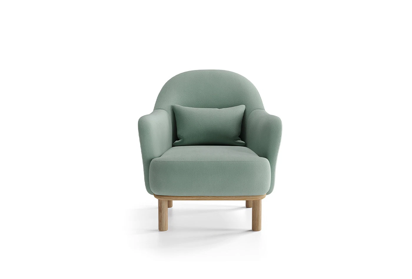 PERGE ARMCHAIR 2428 K1 GK:70501 GREEN KRL1:70501 - Image 3
