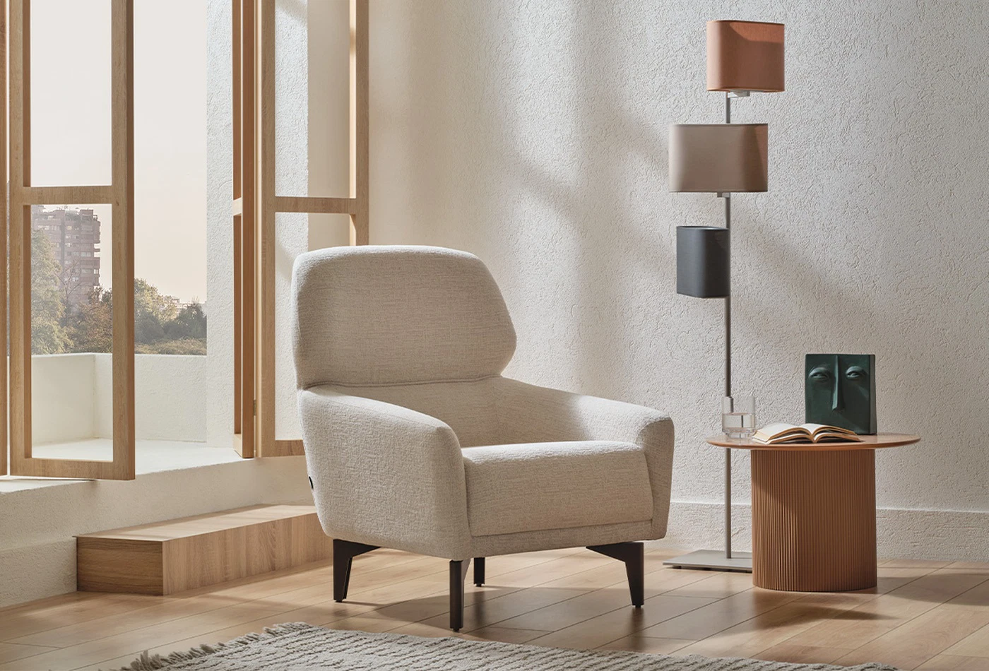 HERA ARMCHAIR 2423 K1 GK:16007 WHITE AR:217 - Image 3
