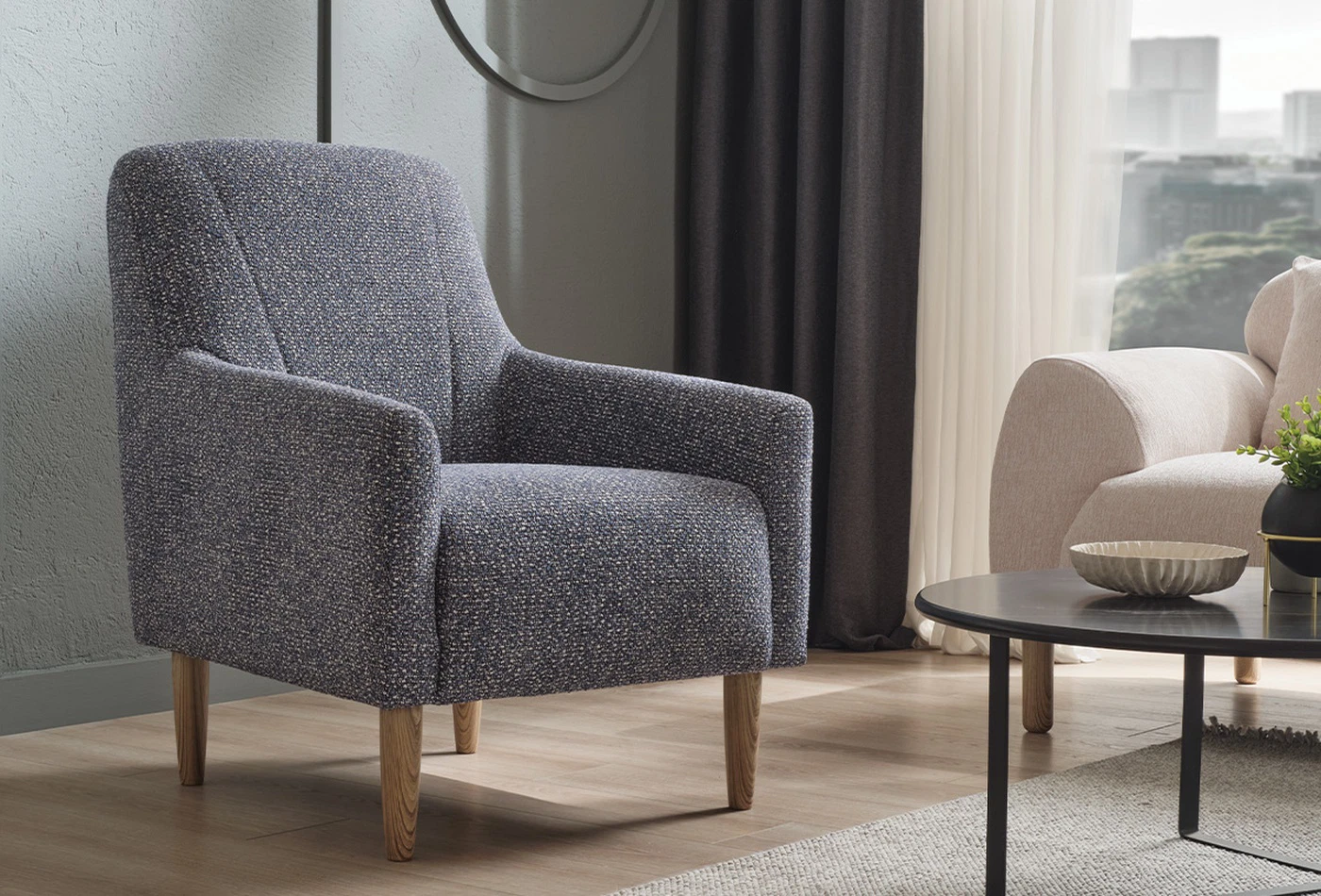 SEGURA ARMCHAIR 2437 K2 GK:72602 BLUE AR:330 - Image 2