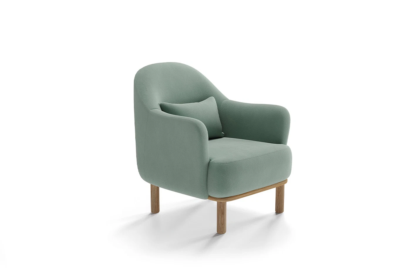 PERGE ARMCHAIR 2428 K1 GK:70501 GREEN KRL1:70501