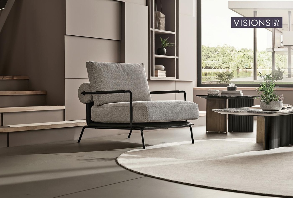 MANILA ARMCHAIR. 2223 K2 GK:17603 GREY - Image 2