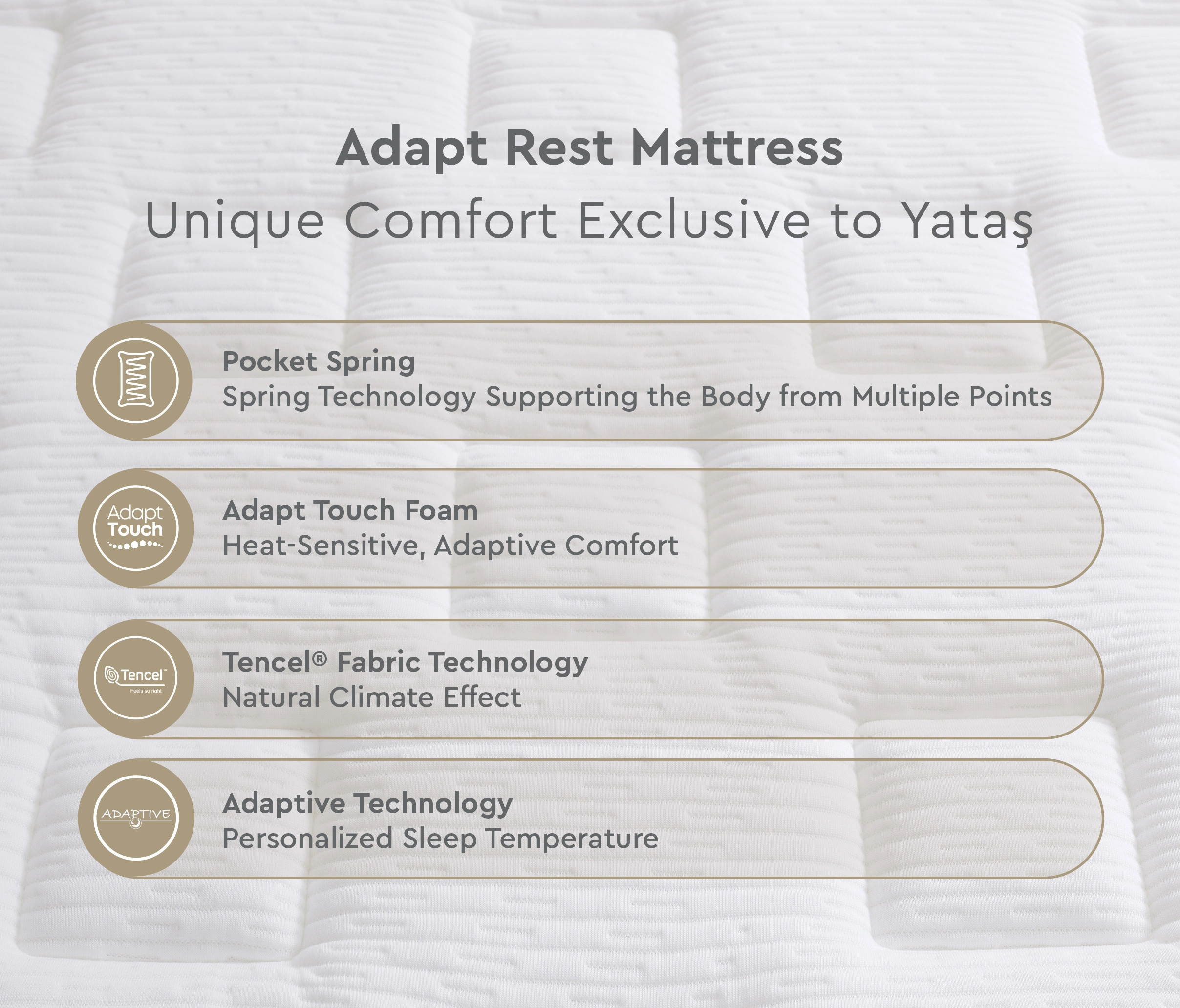 160X200 EU ADAPT REST POCKET SPRING MATTRESS - Image 6